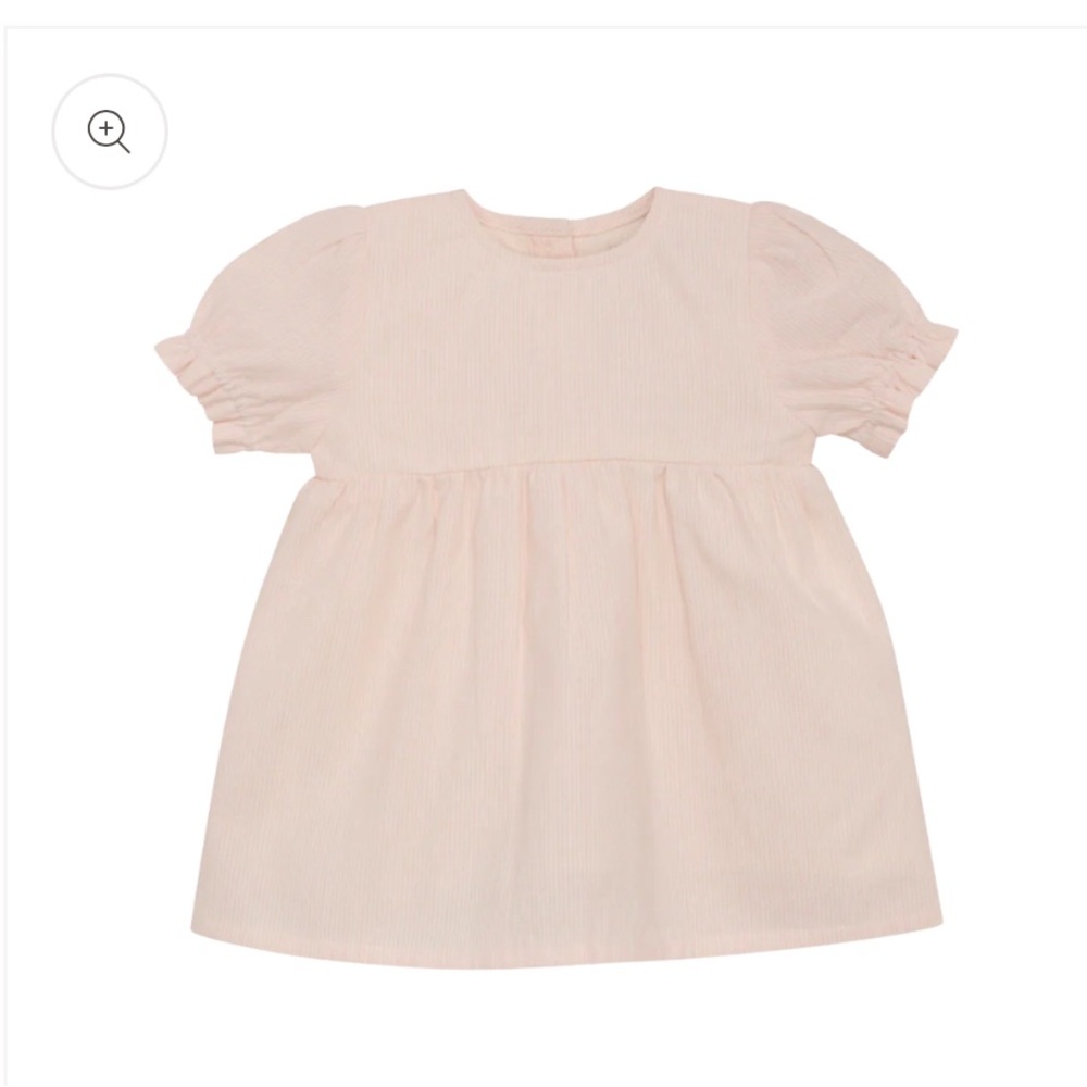 NWT GOTS Pink Baby Dress
